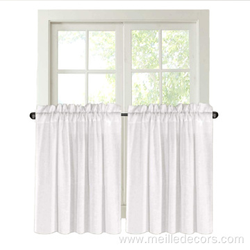 Privacy Added Home Decoration Small Window Curtain Valance